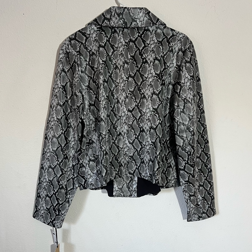 Halogen Snakeskin Jacket - Picture 5 of 13